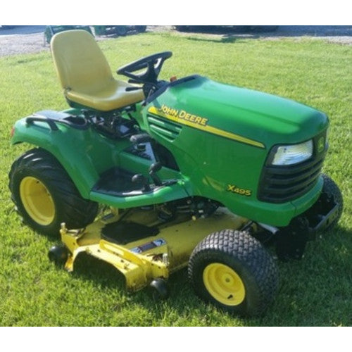 TM2158 - John Deere X495, X595 Lawn and Garden Tractors (Export Edition) Technical Service Manual
