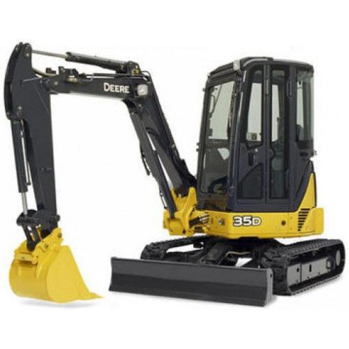 TM2264 - John Deere 35D and 50D Compact Excavator Service Repair Technical Manual
