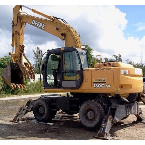 TM2286 - John Deere 180CW and 210CW Wheeled Excavator Diagnostic, Operation and Test Manual