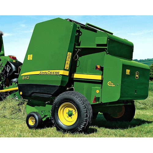 TM300119 - John Deere 842, 852, 854, 862, 864 Hay&Forage Round Balers All Inclusive Technical Manual
