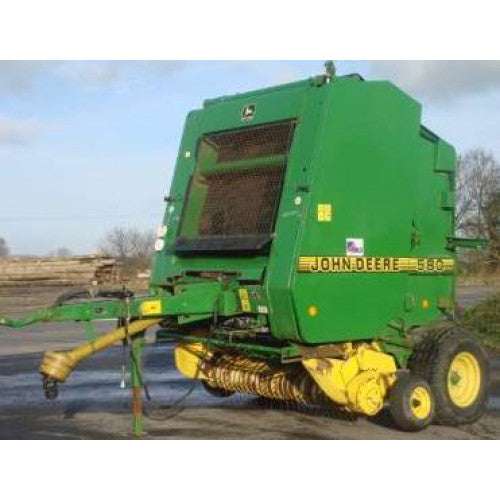 TM3265 - John Deere 540, 545, 550, 570, 580, 590 Hay& Forage Round Balers All Inclusive Technical Manual
