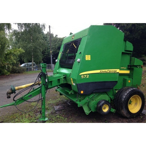 TM3294 - John Deere 572, 582 and 592 Hay and Forage Round Balers All Inclusive Technical Manual
