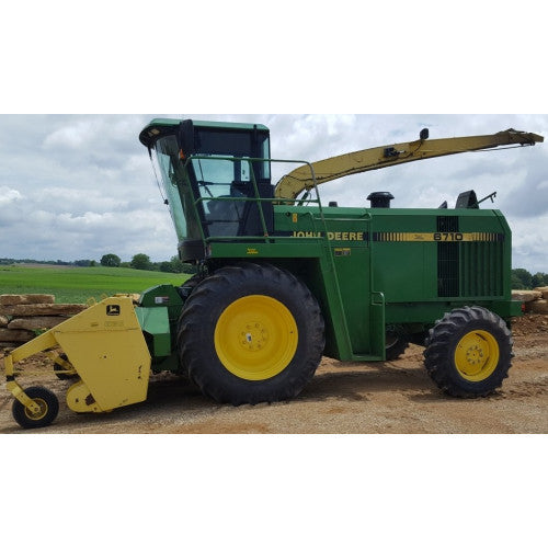 TM4489 - John Deere 6610, 6710, 6810, 6910 Self-Propelled Forage Harvester Diagnostic Service Manual

