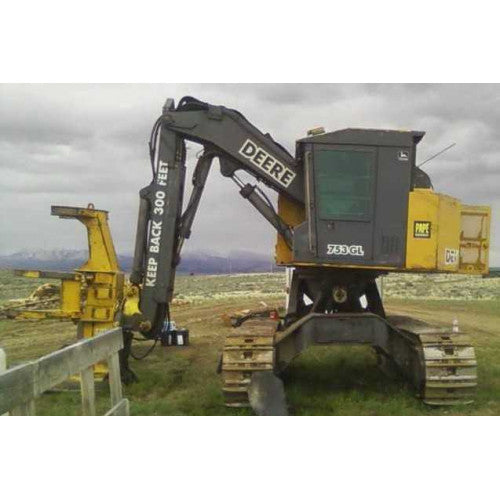 TMF387450 - John Deere Timberjack 608L, 753GL Tracked Feller Buncher Diagnostic Service Manual
