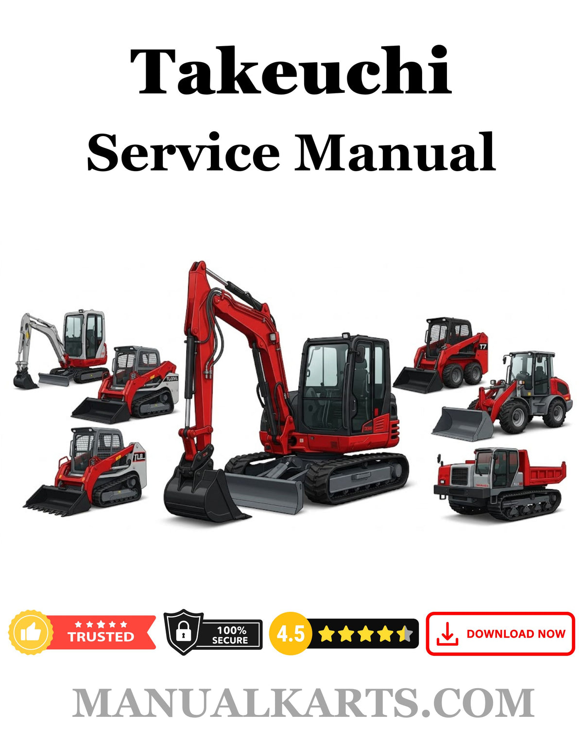 Takeuchi TB25 Compact Excavator Pdf Workshop Manual