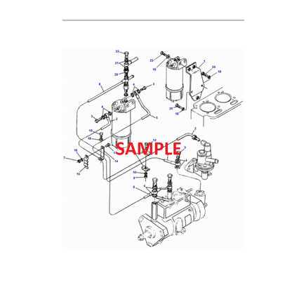 Valtra A750 GII Tractor PDF Part Manual