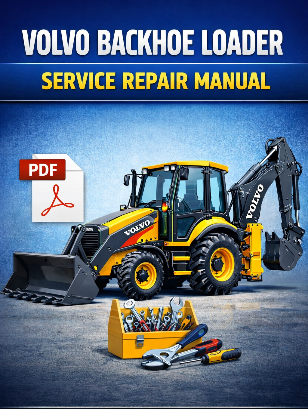 VOLVO BL71 PLUS BACKHOE LOADER SERVICE REPAIR PDF MANUAL