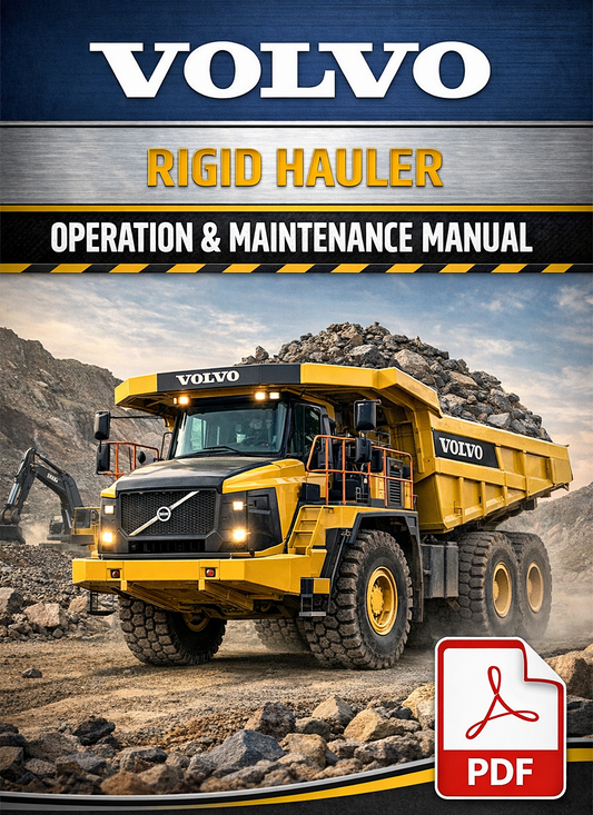 VOLVO R60E RIGID HAULER OPERATION & MAINTENANCE PDF MANUAL