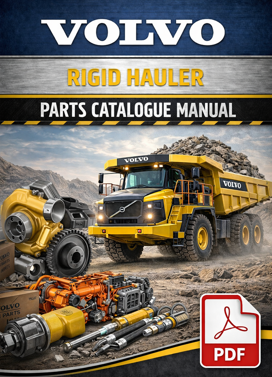 VOLVO R70E RIGID HAULER PARTS CATALOGUE PDF MANUAL