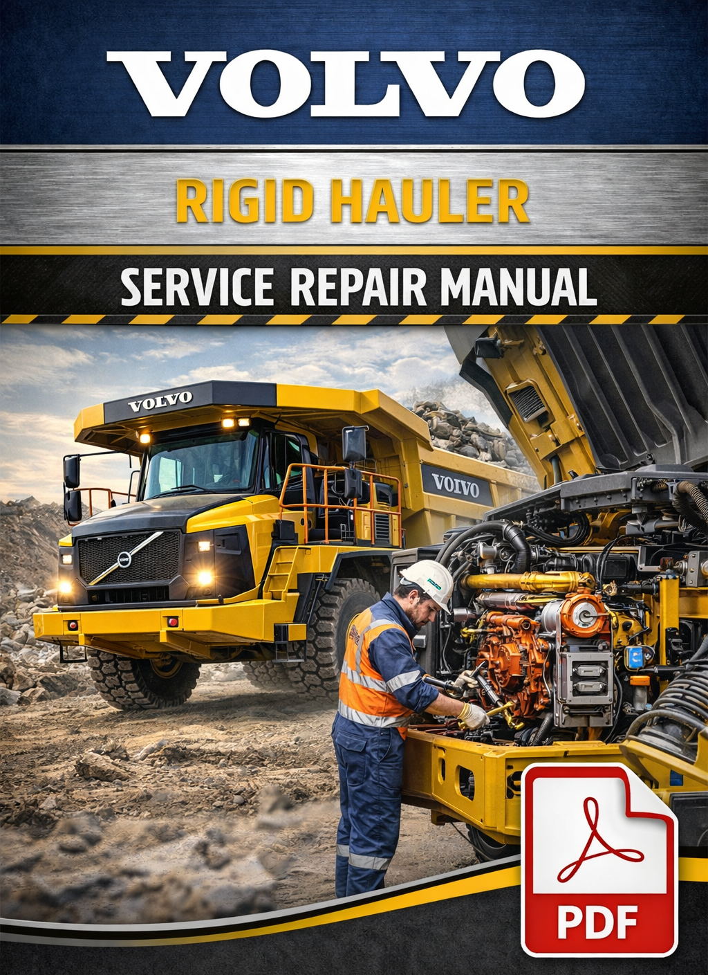 VOLVO R70D RIGID HAULER SERVICE REPAIR PDF MANUAL