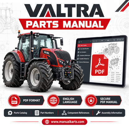 Valtra BM 120 GII Tractor (BR) PDF Part Manual - C012004