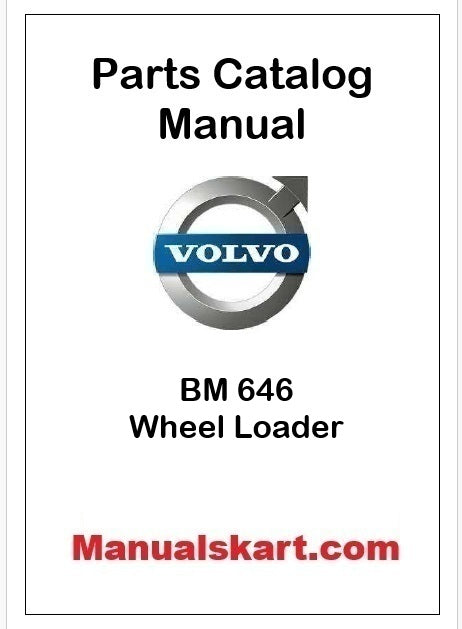 Volvo BM 646 Wheel Loader Pdf Parts Catalog Manual