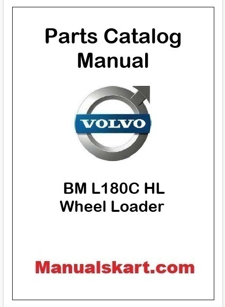 Volvo BM L180C HL Wheel Loader Pdf Parts Catalog Manual