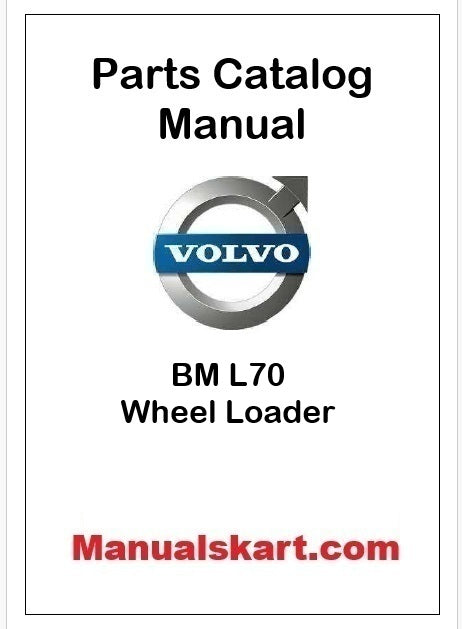Volvo BM L70 Wheel Loader Pdf Parts Catalog Manual
