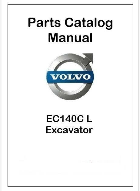 Volvo EC140C L Excavator Pdf Parts Catalog Manual