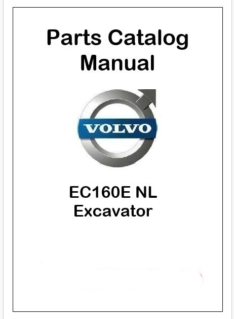 Volvo EC160E NL Excavator Pdf Parts Catalog Manual