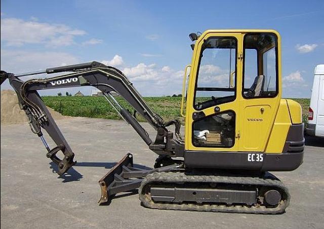 Volvo EC35 Compact Excavator Pdf Repair Service Manual