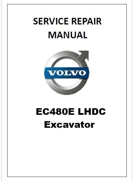 Volvo EC480E LHDC Excavator Pdf Repair Service Manual