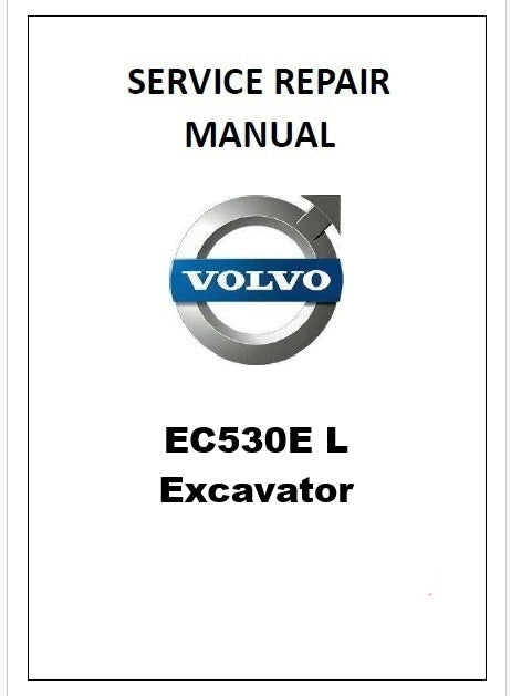 Volvo EC530E L Excavator Pdf Repair Service Manual