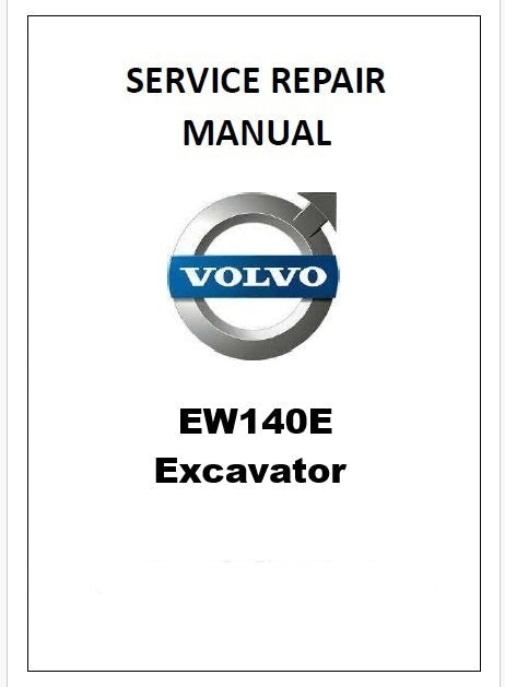 Volvo EW140E Excavator Pdf Repair Service Manual