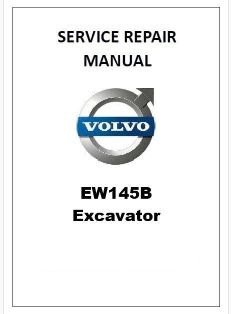 Volvo EW145B Excavator Pdf Repair Service Manual