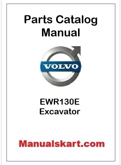 Volvo EWR130E Excavator Pdf Parts Catalog Manual