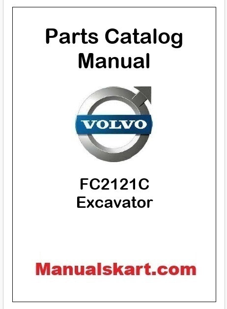 Volvo FC2121C Excavator Pdf Parts Catalog Manual