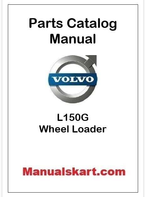 Volvo L150G Wheel Loader Pdf Parts Catalog Manual