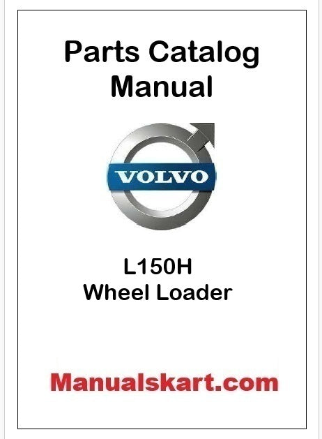 Volvo L150H Wheel Loader Pdf Parts Catalog Manual