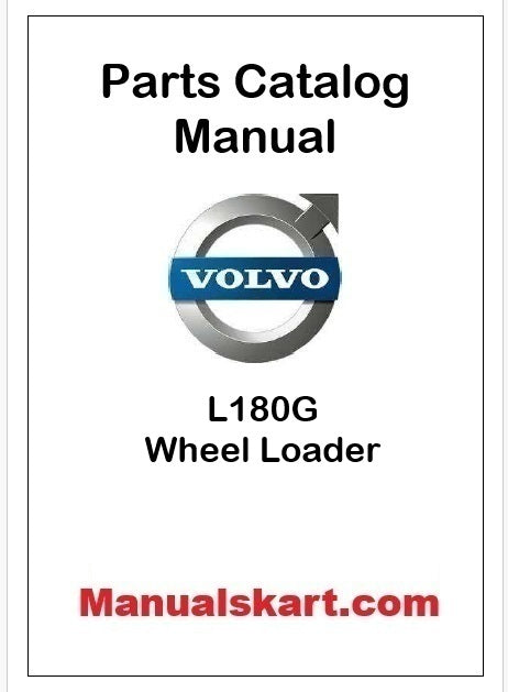 Volvo L180G Wheel Loader Pdf Parts Catalog Manual
