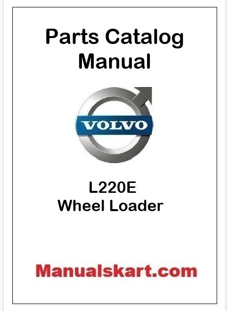 Volvo L220E Wheel Loader Pdf Parts Catalog Manual