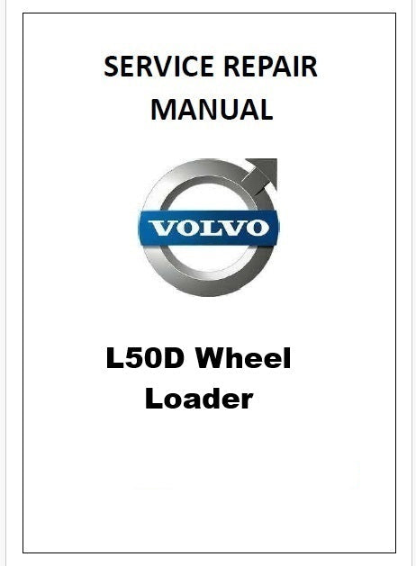 Volvo L50D Wheel Loader Pdf Repair Service Manual