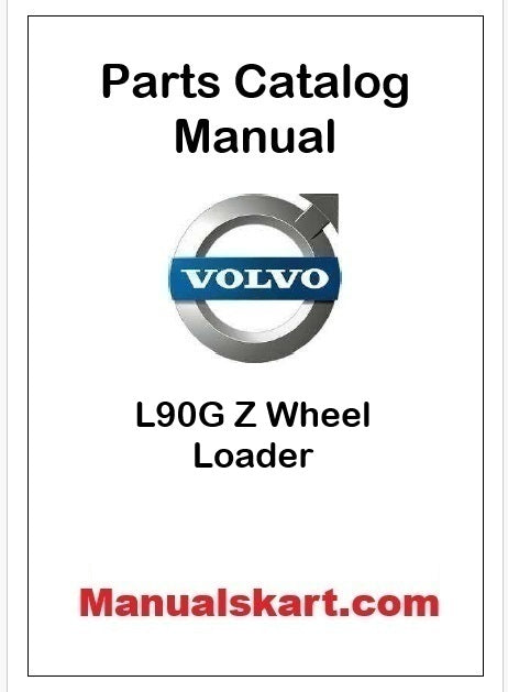 Volvo L90G Z Wheel Loader Pdf Parts Catalog Manual
