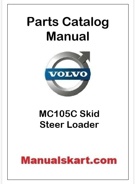 Volvo MC105C Skid Steer Loader Pdf Parts Catalog Manual