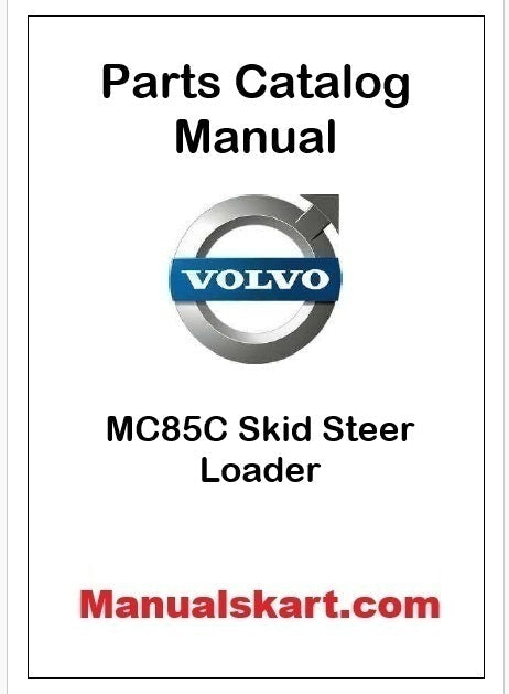 Volvo MC85C Skid Steer Loader Pdf Parts Catalog Manual