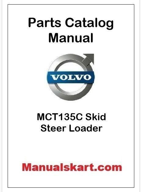Volvo MCT135C Skid Steer Loader Pdf Parts Catalog Manual