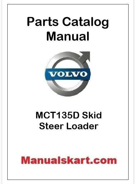 Volvo MCT135D Skid Steer Loader Pdf Parts Catalog Manual