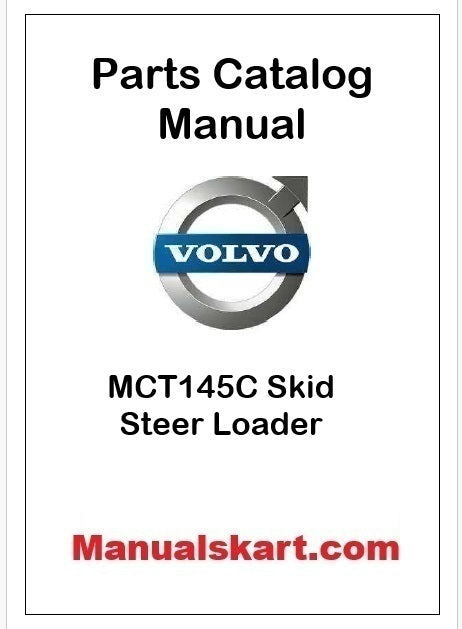 Volvo MCT145C Skid Steer Loader Pdf Parts Catalog Manual