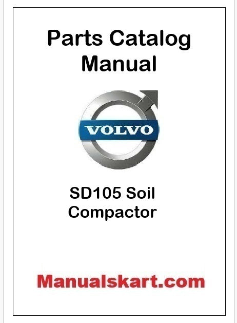 Volvo SD105 Soil Compactor Pdf Parts Catalog Manual