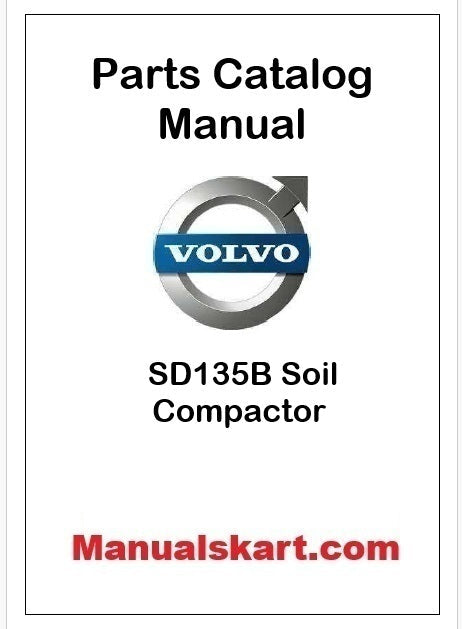Volvo SD135B Soil Compactor Pdf Parts Catalog Manual
