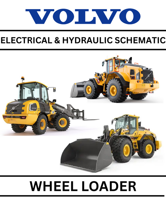 VOLVO L90H WHEEL LOADER ELECTRICAL & HYDRAULIC SCHEMATIC PDF MANUAL