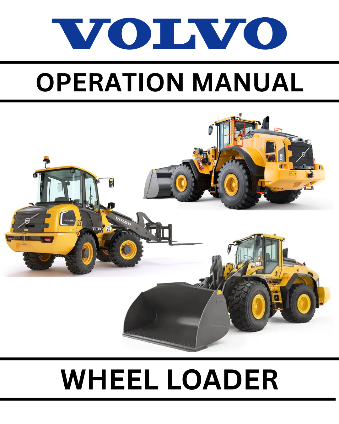 VOLVO L110G WHEEL LOADER OPERATION PDF MANUAL – Manualkarts