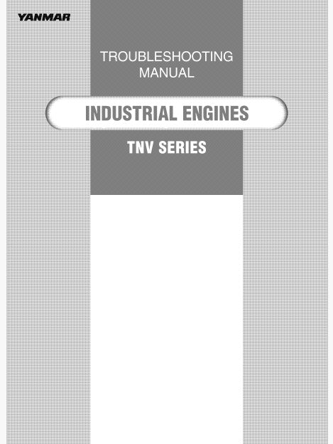 Yanmar TNV Series Engine Pdf Troubleshooting Manual