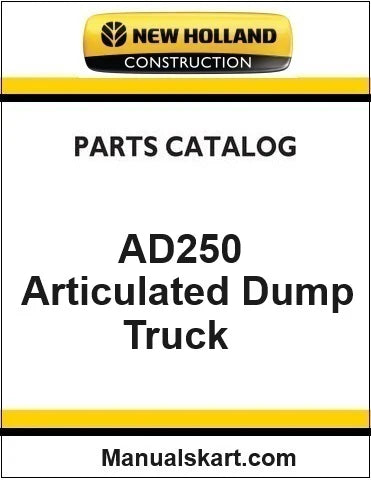 New Holland AD250 Articulated Dump Truck Pdf Parts Manual