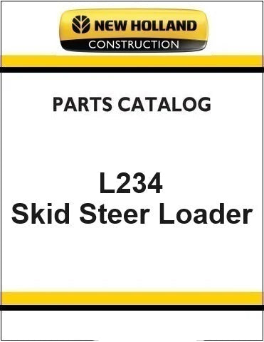 New Holland L234 Skid Steer Loader Pdf Parts Manual
