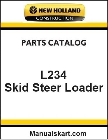 New Holland C234 Compact Track Loader Pdf Parts Manual