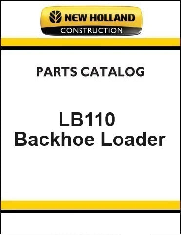 New Holland LB110 Backhoe Loader Pdf Parts Manual